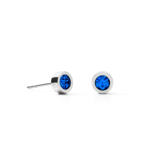 Coeur De Lion | Blue Stud Earrings
