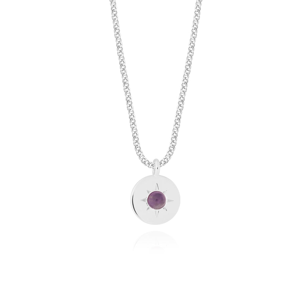 Joma Jewellery February Birthstone Necklace