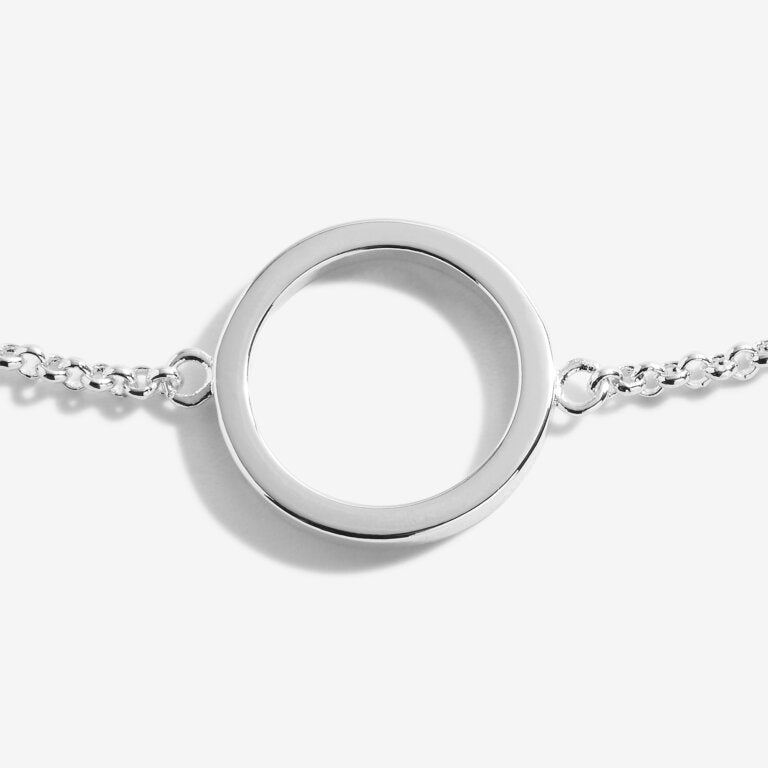 Joma Jewellery | Silver Circle Anklet