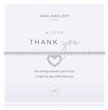 Joma Jewellery | Thank You Bracelet