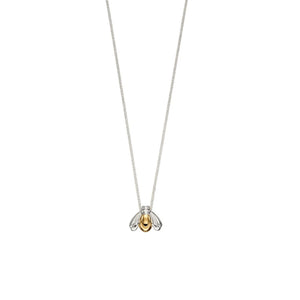 The Bee Collection Silver Bee Pendant - Maudes The Jewellers