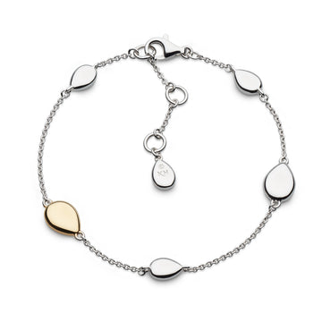 Kit Heath | Coast Pebble Golden Station Bracelet