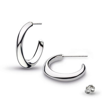Kit Heath | Bevel Cirque Semi Hoop Earrings