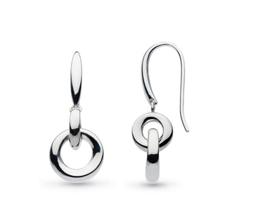 Kit Heath | Bevel Cirque Link Drop Earrings