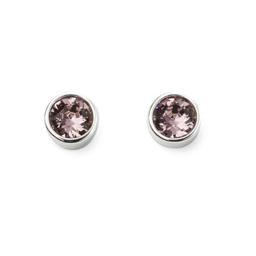 June Birthstone Stud Earrings