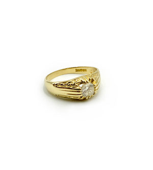 
            
                Load image into Gallery viewer, Pre-owned 18ct Yellow Gold, Diamond Gypsey Ring - Maudes The Jewellers
            
        