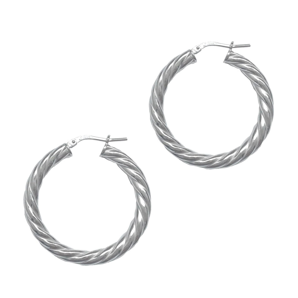 The Hoop Station | Modena Twists - Silver