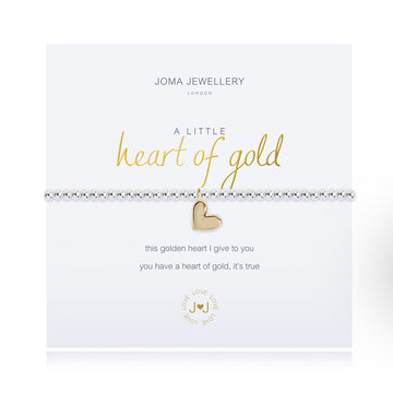 Joma Jewellery | Heart Of Gold Bracelet