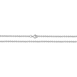 Sterling Silver Round Belcher Chain - 16”
