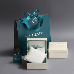 Kit Heath | Coast Tumble Half Row Silver Toggle Bracelet