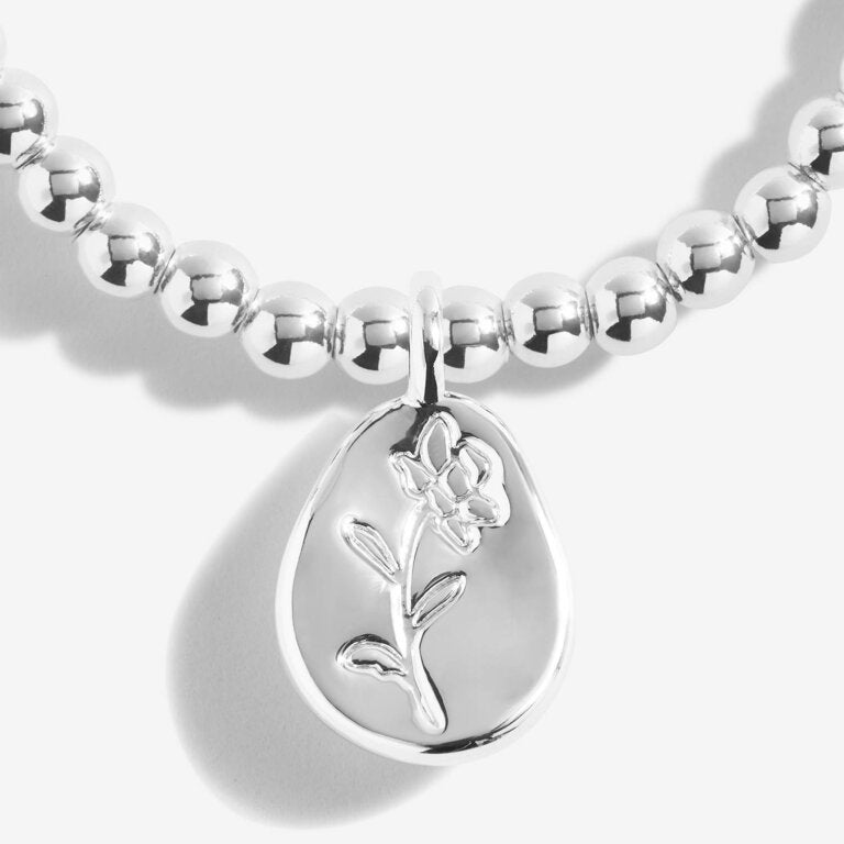 Joma Jewellery | Birthflower March Bracelet