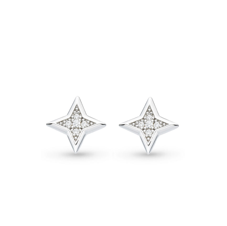 Kit Heath | Revival Astoria Starburst Pavé Star Stud Earrings