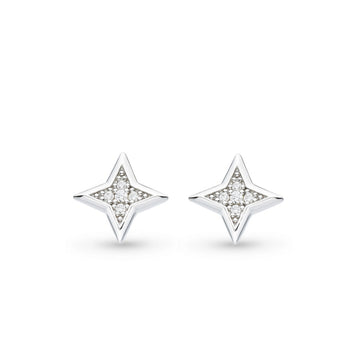 Kit Heath | Revival Astoria Starburst Pavé Star Stud Earrings