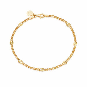 Daisy London | Estée Lalonde Sunburst Chain Bracelet