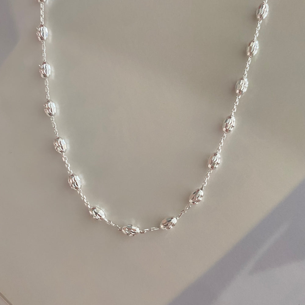 Real Effect | Silver Necklace 18”