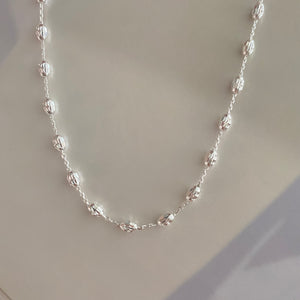Real Effect | Silver Necklace 18”