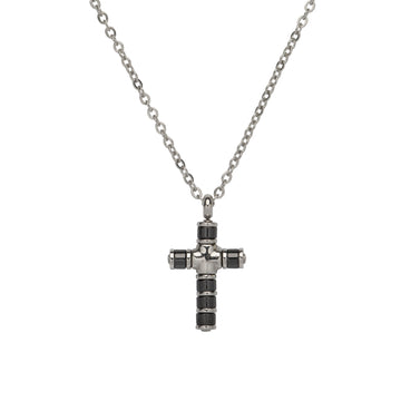 Unique & Co | Stainless Steel Cross Pendant and Chain