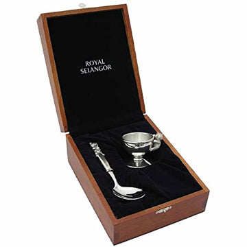 Royal Selangor | Children’s Pewter Egg Cup and Spoon Set