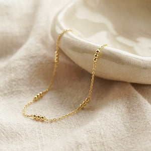 Daisy London Trio Chain Bracelet | 18ct Gold Plated