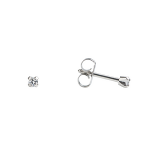 
            
                Load image into Gallery viewer, Studex Tiny Tips 2mm CZ Stud Earrings
            
        