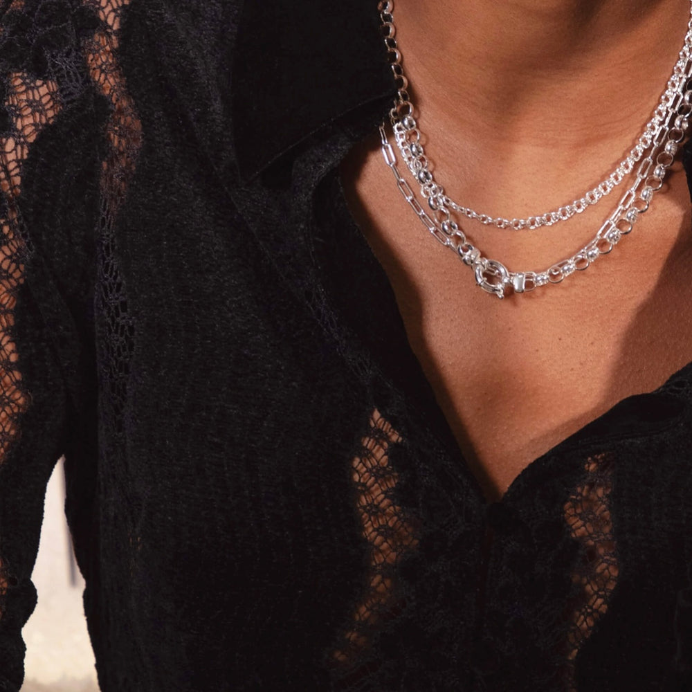 Daisy London | Double Curb Chain Necklace