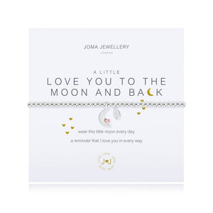 
            
                Load image into Gallery viewer, Joma Jewellery | Love You To The Moon And Back Bracelet
            
        