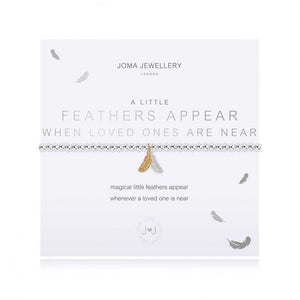 Joma Jewellery | Feathers Appear When Loved Ones Are Near Bracelet
