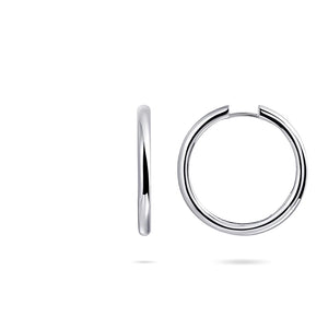 Gisser | Polished Bold Bands Hoops