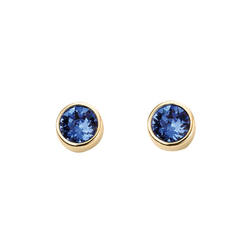 September Birthstone Stud Earrings