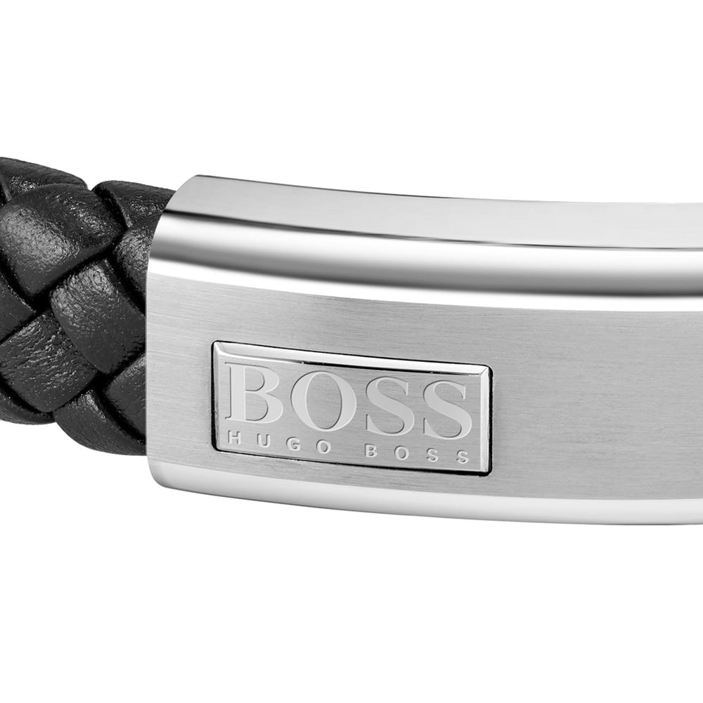 Boss | Gents Lander Leather Bracelet