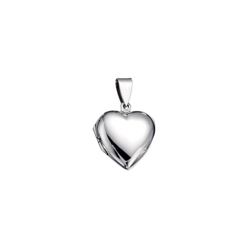 Sterling Silver Engravable Heart Locket