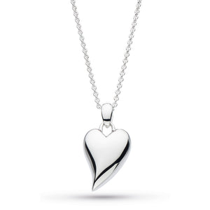 Kit Heath | Desire Lust Midi Silver Heart Necklace