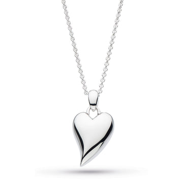 Kit Heath | Desire Lust Midi Silver Heart Necklace