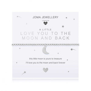 Joma Jewellery Children’s A Little Love You To The Moon And Back Bracelet