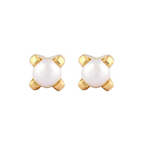 Studex Tiny Tips 4mm White Pearl Stud Earrings