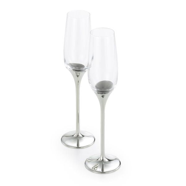 
            
                Load image into Gallery viewer, Royal Selangor | Domaine Champagne Flute Pair
            
        