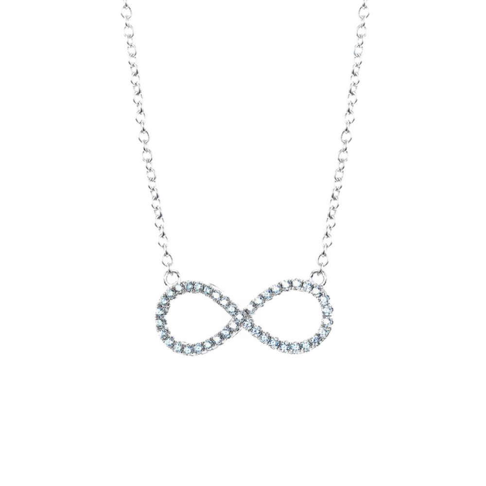 Real Effect | Sterling Silver Infinity Pendant