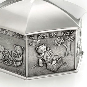 Royal Selangor Rainy Day Pewter Coin Box - Maudes The Jewellers
