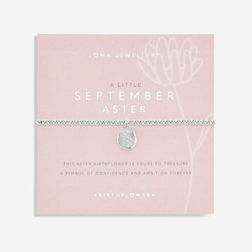 Joma Jewellery | Birthflower September Bracelet
