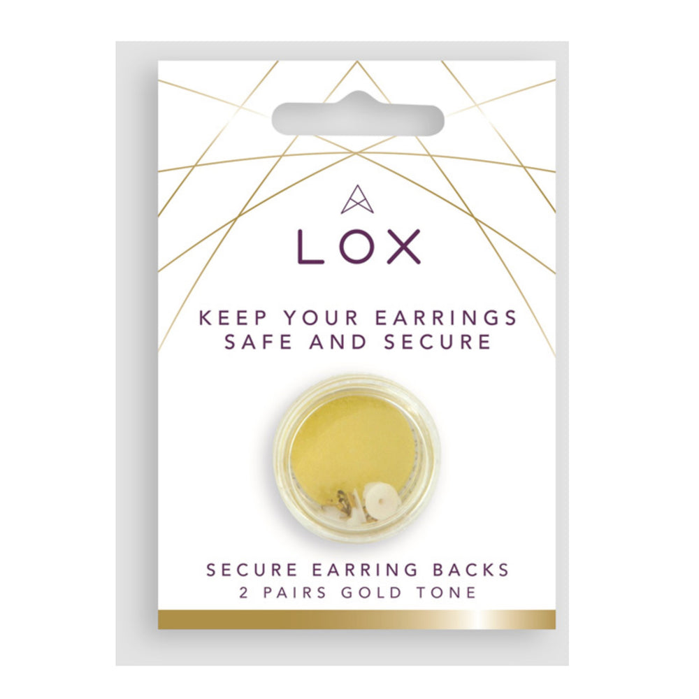Lox Gold Secure Earring Backs