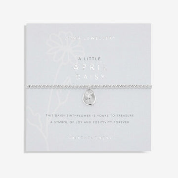 Joma Jewellery | April Birthflower Bracelet