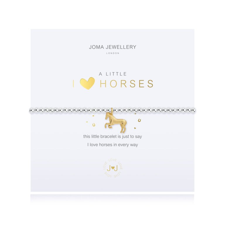 Joma Jewellery | I Love Horses Bracelet