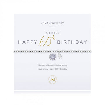 Joma Jewellery | Happy 60th Birthday Bracelet