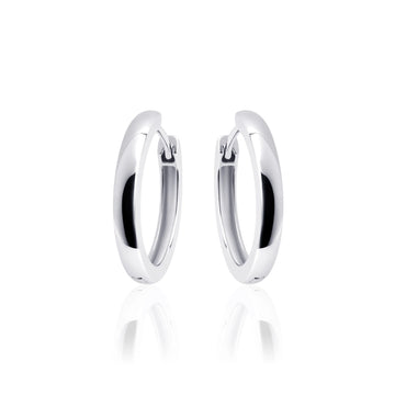 Gisser | Sterling Silver Classic Hoops - 13.5mm, 18mm and 22mm