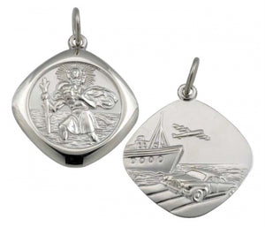 Sterling Silver St Christopher (no chain)