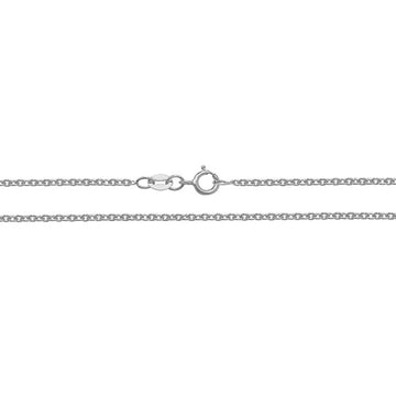 18ct White Gold Cable Chain 20”