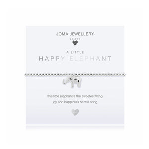 Joma Jewellery Children’s A Little Happy Elephant Bracelet
