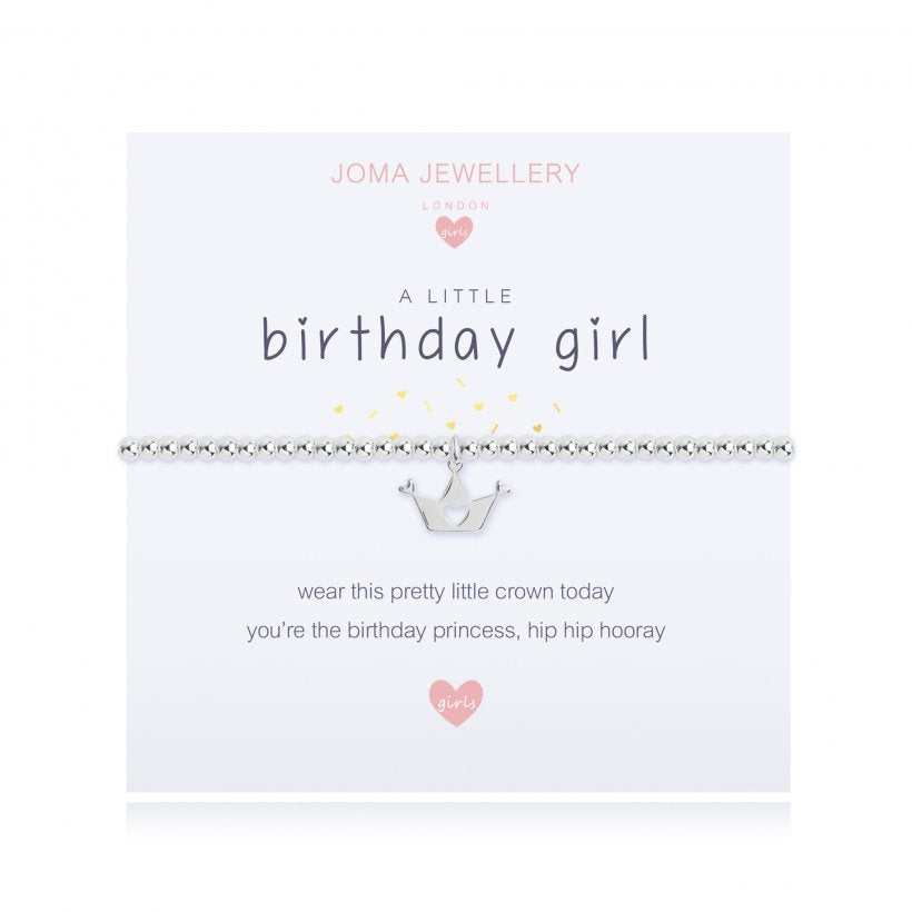 Joma Jewellery | Children's A Little Birthday Girl Bracelet