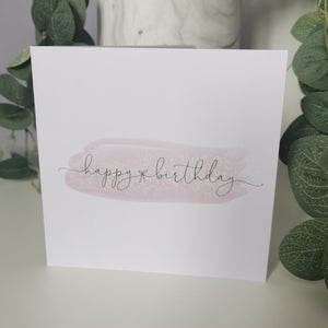 Happy Birthday Card - Maudes The Jewellers