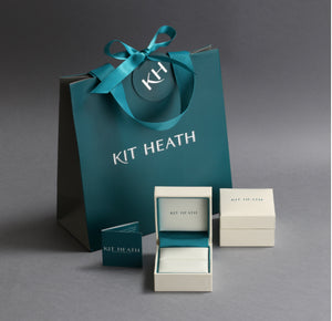 Kit Heath | Desire Kiss Linking Hearts Collar Necklace